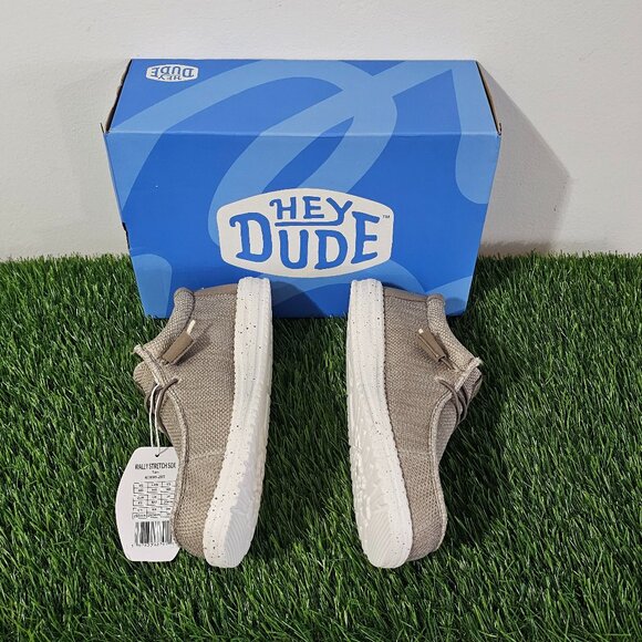 Hey Dude Wally Stretch Sox - Tan - Men\'s Shoes Size 8 - 41898